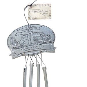 Quaker Oats Statesmetal Windchimes By Carson Stuart & Douglas North Star Mill